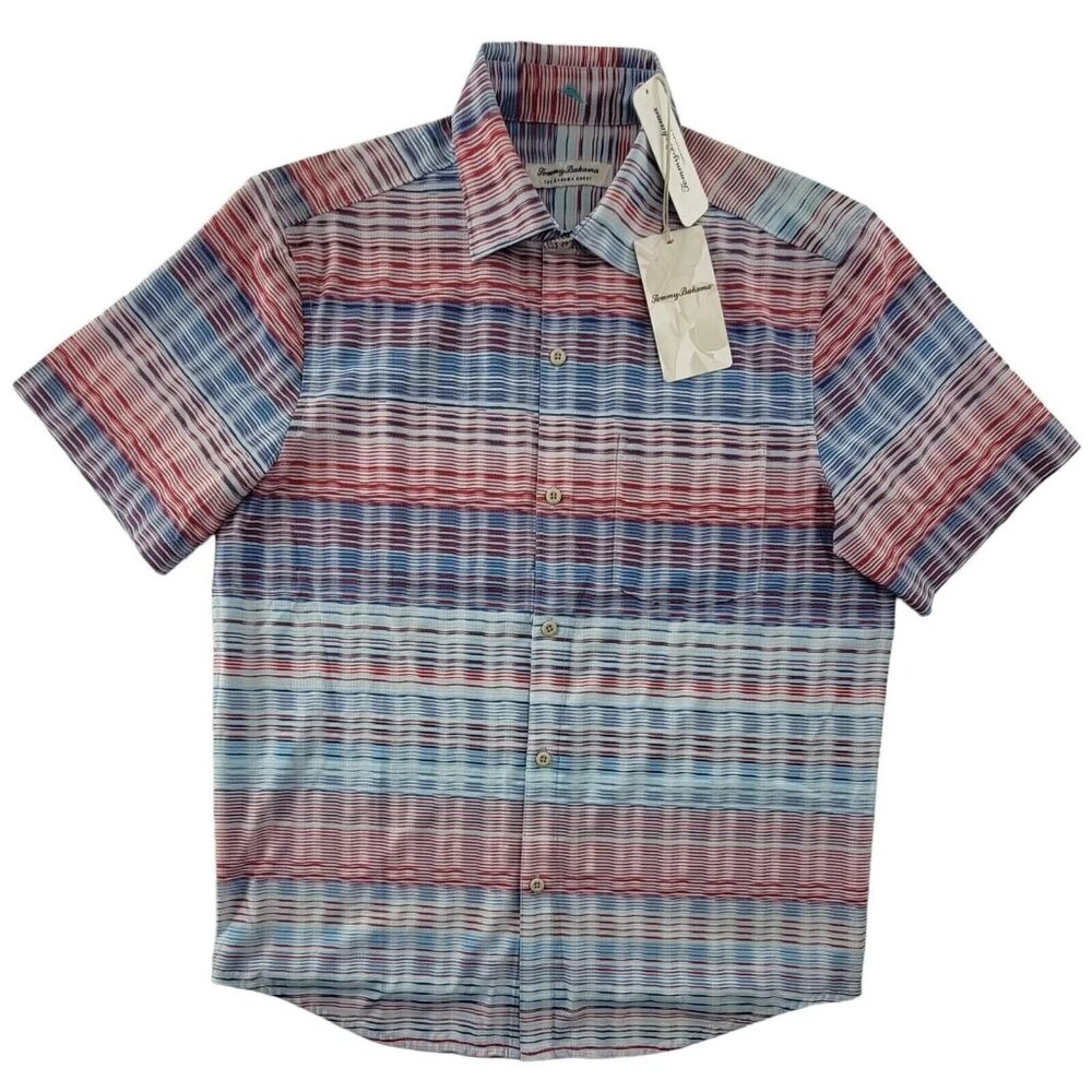 Tommy Bahama Men's Size Small Captain Bahama Coast Jamboree IslandZone Shirt